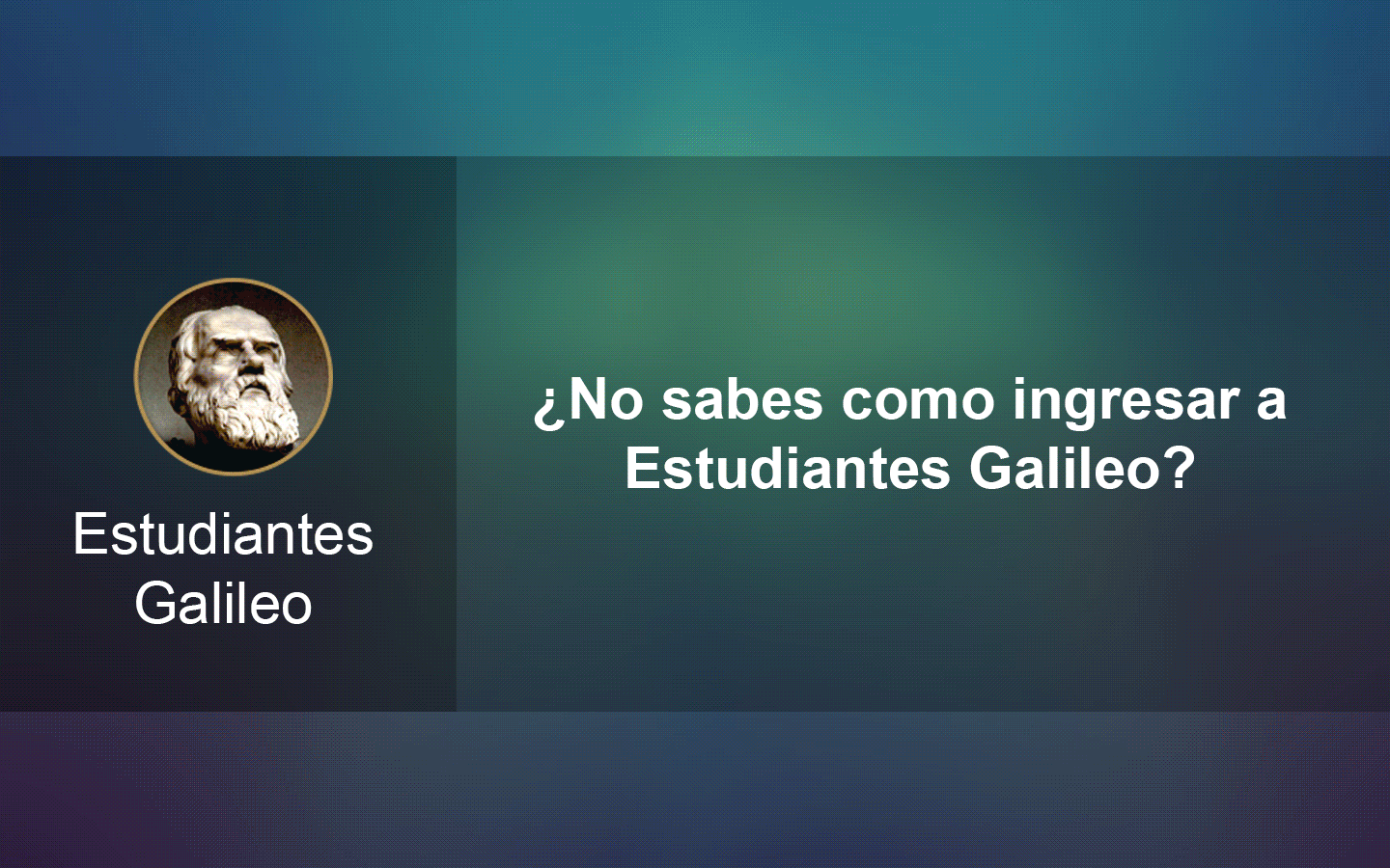 Como Ingresar